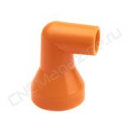 Сопло угловое для подачи СОЖ d 9.5 мм 1/2" (4366)