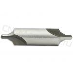 Центровочное сверло 2.0 мм  Р6М5 (HSS) тип B, комбинированное, двухстороннее