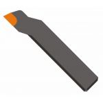 Резец проходной упорный изогнутый 32х25х170 Т15К6 (ГОСТ 18879-73)