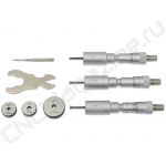 Нутромер микрометрический цанговый НМ-С 3-6 мм, набор