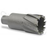 Корончатое сверло по металлу KORNOR TCT 38x55 мм, с твердосплавными зубьями, Weldon 19