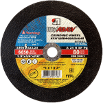 Круг зачистной обдирочный по металлу 1 230 6 22.23 A 24 R BF 80 extra LUGA, прямой