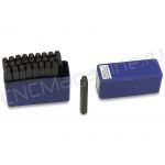 Клеймо буквенное ударное по металлу 4 мм латиница 27 букв