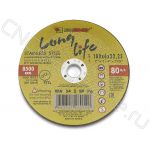 Круг зачистной обдирочный по металлу 1 180 6 22.23 WA 24 S BF 80 Long Life LUGA, прямой