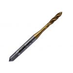 Метчик М3x0,5 HSS-E 6H спиральная канавка 38°, TiN (T02003)