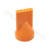 Сопло плоское для подачи СОЖ 5 отверстий d 3 мм 1/2" (4358)