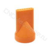 Сопло плоское для подачи СОЖ 7 отверстий d 2 мм 1/2" (4357)