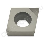CCMW060202M-1GB IDN025PL пластина для точения с одной напайкой из PCD