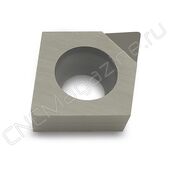 CCGW060202GB-1 IDN025P пластина для точения с одной напайкой из PCD