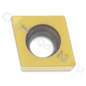 CCGW09T304-2N MHN20C пластина для точения с двумя напайками PCBN