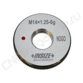 4129-14QN Калибр-кольцо резьбовое с мелким шагом M14x1.25 НЕ
