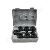 ISO-GT24 (M12-M24) 7 шт, d31 Набор быстросменных резьбонарезных цанг с обгонной муфтой