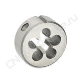 Плашка круглая для метрической резьбы M12x1.25 ISO2568 P6M5 (HSS) левая