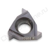 06IR1.25ISO PMK резьбовая твердосплавная пластина, метрическая резьба полный профиль 60°