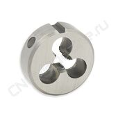 Плашка круглая для метрической резьбы M3x0.35 ISO2568 P6M5 (HSS) левая