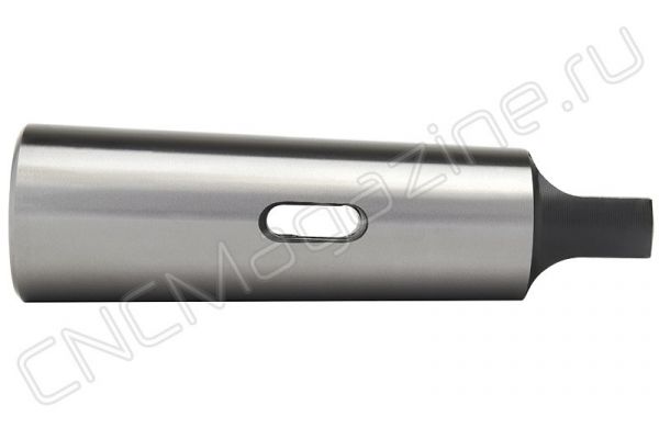R51 6-3 втулка переходная с конуса Морзе на конус Морзе, с выколоткой (с лапкой)