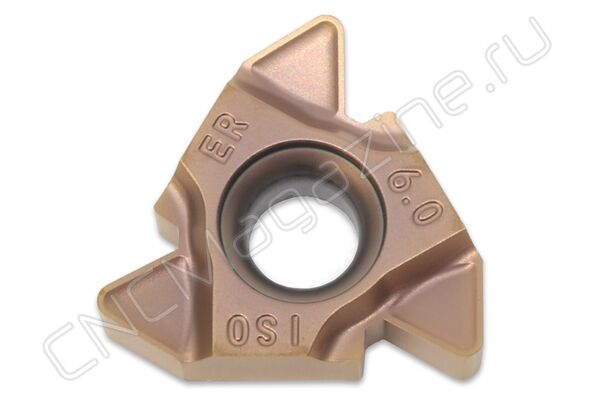 22ER6.00ISO-M DM415 пластина резьбовая твердосплавная, метрическая резьба полный профиль 60°