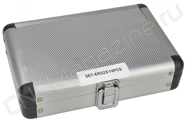 ERS25-14 набор герметичных цанг стандартной точности в кейсе