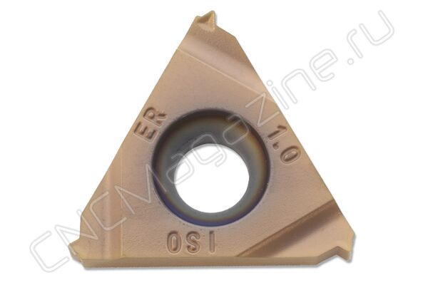 16ER1.00ISO-M DM415 пластина резьбовая твердосплавная, метрическая резьба полный профиль 60°