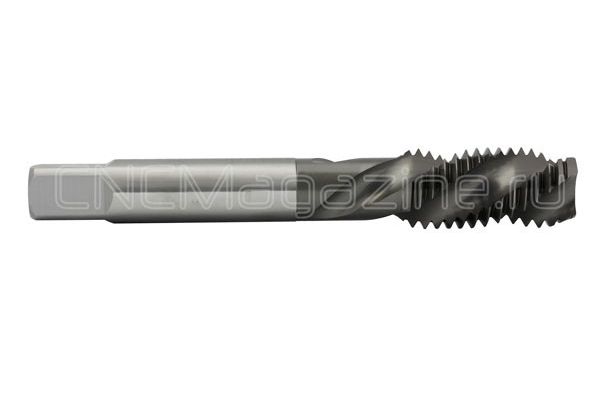 Метчик левый М16x1,5 HSS-E 6H спиральная канавка ЛЕВЫЙ, (38), TiALN (TICN-C) TA0201615