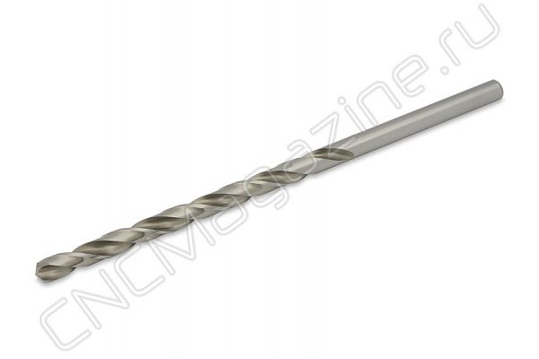 Сверло по металлу длинное 7 мм (7x102x156 Р6М5 HSS DIN340 А1) 822007001