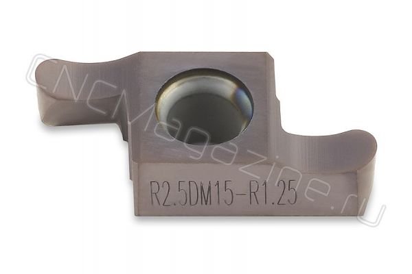 GER250DM15R125-D PM125 пластина для отрезки и точения канавок