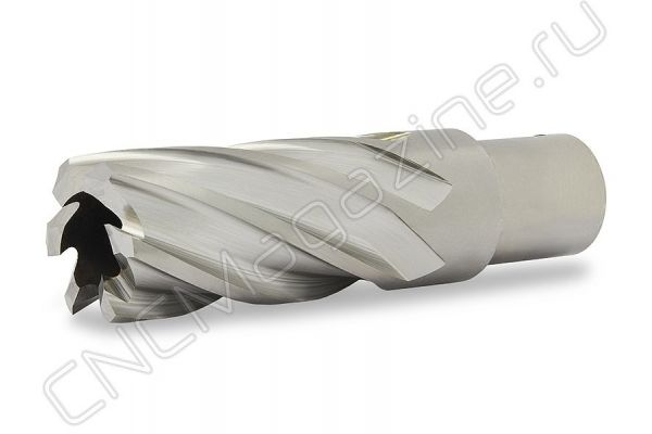 Корончатое сверло по металлу HSS 23x50 СКС 595-23-W19 МИОН, Weldon 19