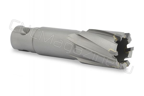 Корончатое сверло по металлу KORNOR TCT 27x55 мм, с твердосплавными зубьями, one-touch