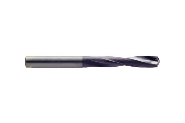 Сверло твердосплавное по металлу 4.5 мм (4.56x28x68) DH500045, TiAlN с ц/х укороченное