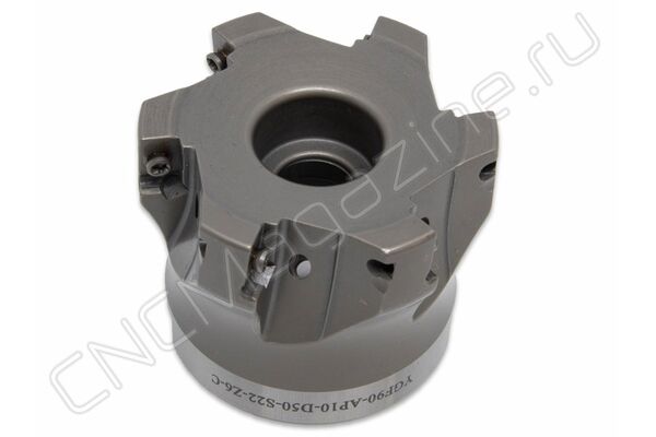 YGF90-AP10-D50-S22-Z6-C фреза торцевая насадная со сменными пластинами