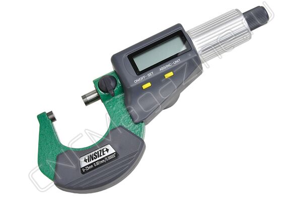 3109-25A Микрометр цифровой МКЦ 0-25 мм, 0.001 мм