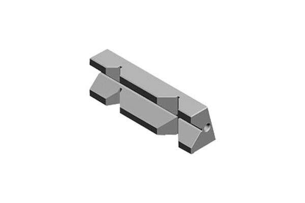 230F-1 Губка быстросменная закаленная призматическая тисков StandardFLEX 1А-1 GERARDI