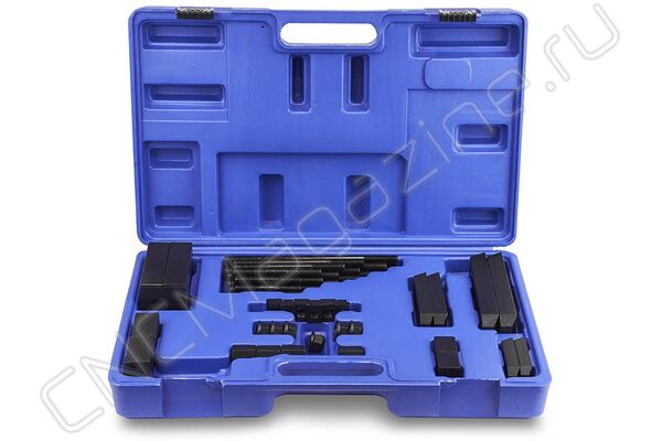 CK-10-12 58 PCS Прижимы фрезерные в кейсе (М10, паз 12 мм)