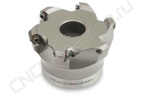 YGFR-RP1204M-D80S27Z6C фреза торцевая со сменными пластинами
