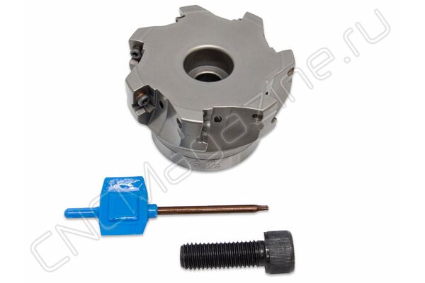 YGF90-AD1505-D80-S27-Z7-C фреза торцевая насадная со сменными пластинами