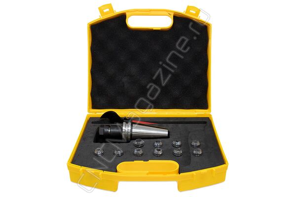 SK40-ER16-70 10PCS Патрон с набором цанг 10 шт (d1-10 мм)