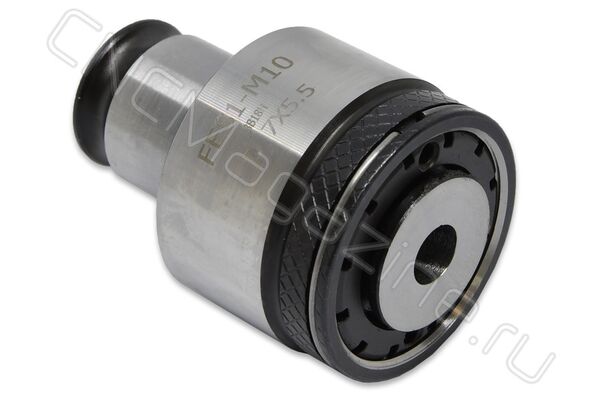 NS-GT12 M10 7x5.5  быстросменная резьбонарезная цанга с обгонной муфтой