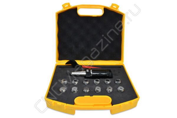 BT30-ER20-100 12PCS Патрон с набором цанг 12 шт (d2-13 мм)