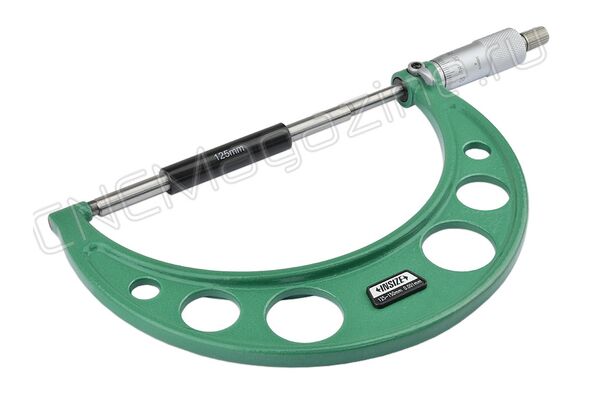 3210-150A Микрометр гладкий МК 125-150 с делением 1 мкм, 0.001 мм, Тип Б