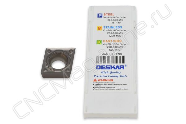 CCMT09T304-HQ LF90 пластина для точения