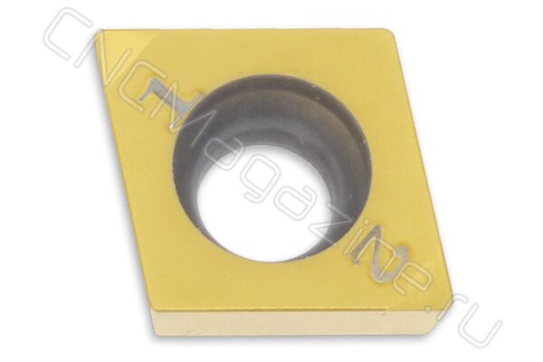 CCGW09T304-2N MHN20C пластина для точения с двумя напайками PCBN