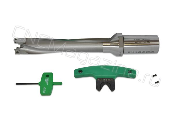 QD2900-32-5D-D16/A04 корпусное сверло с центрирующей головкой и пластинами