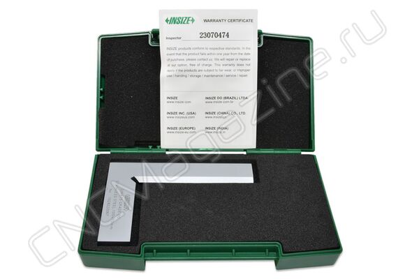 4790-0100 Угольник поверочный лекальный со скошенными кромками 100x70 мм, 90°