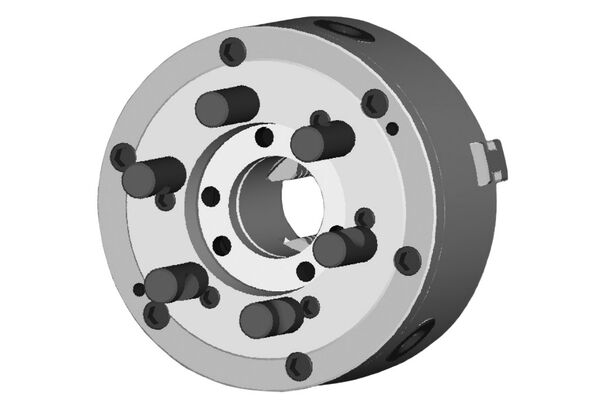Трехкулачковый токарный патрон K11-315/D8 CAMLOCK FUERDA