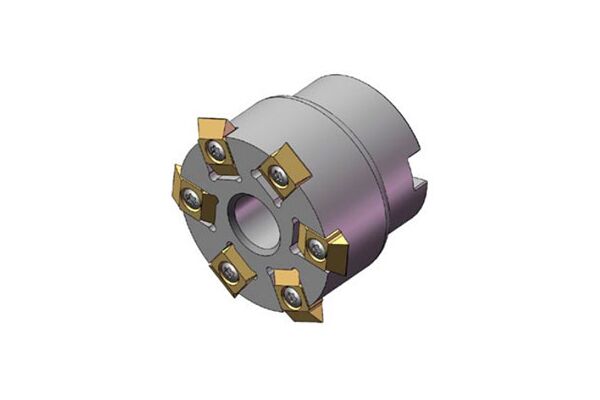 SMT72-22CV19-6 корпус насадной резьбофрезы с пластинами