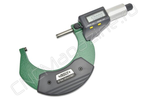 3109-75A Микрометр цифровой МКЦ 50-75 мм, 0.001 мм