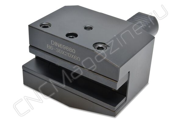 B6-30x20x60 Держатель инструмента VDI радиальный, левый удлиненный