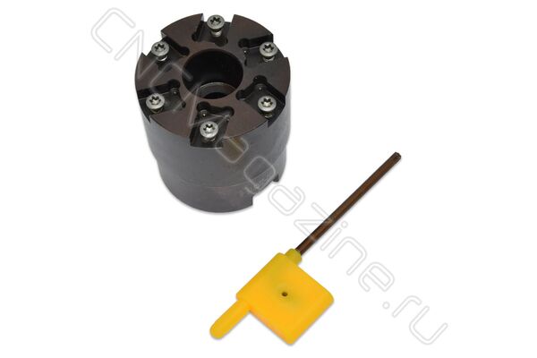 SMT57-22CV15-6 корпус насадной резьбофрезы с пластинами