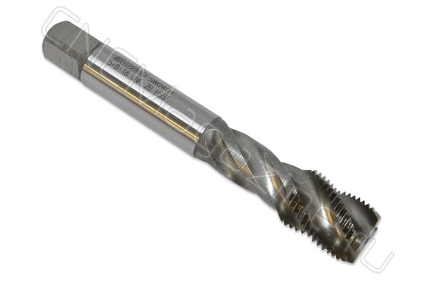 Метчик 5/8"-18 UNF HSS-E со спиральной канавкой 38° (W02UNF058)