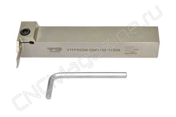 YTFPR25MD0641204T20A резец канавочный